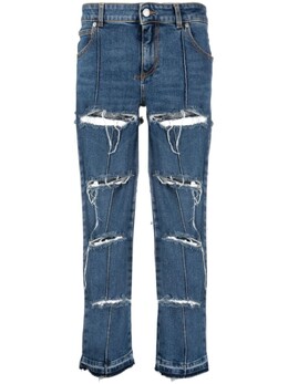 Alexander McQueen: Короткие джинсы 
