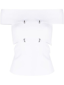 Alexander McQueen: Топ с открытыми плечами 