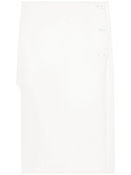 Courreges: Юбка миди 