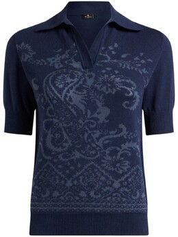 Etro: Жаккардовая футболка 