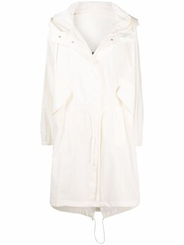 Jil Sander: Плащ с капюшоном 