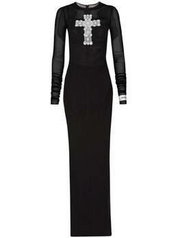 Dolce & Gabbana: Платье из фатина 