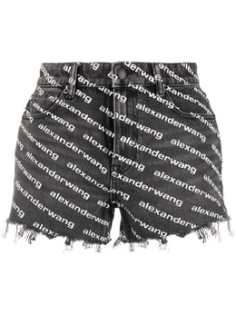 Alexander Wang: Джинсовые шорты  Bite