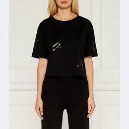 Armani Exchange: Короткая футболка 