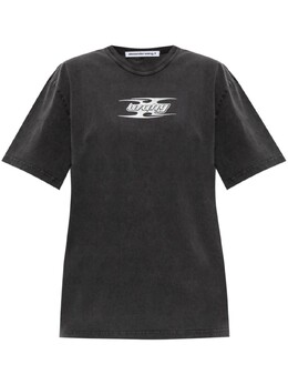Alexander Wang: Хлопковая футболка 