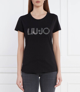 LIU JO: Чёрная футболка 