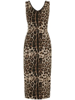 Dolce & Gabbana: Платье без рукава 