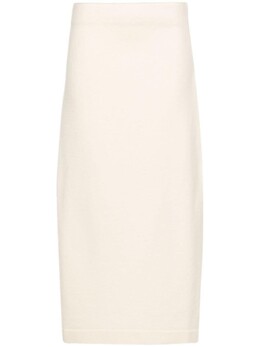 Jil Sander: Юбка из шерсти 