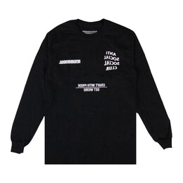 Anti Social Social Club: Футболка с длинным рукавом 
