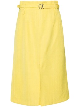 Jil Sander: Юбка миди 