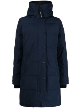 Canada Goose: Синий пуховик 