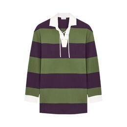 Dries Van Noten: Фиолетовое поло 