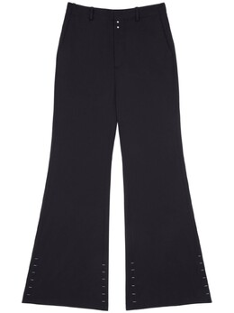 MM6 Maison Margiela: Расклешённые брюки 