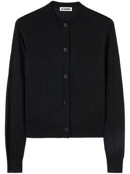 Jil Sander: Чёрный кардиган 