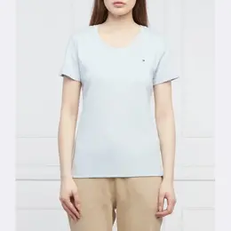 Tommy Hilfiger: Обтягивающая футболка 