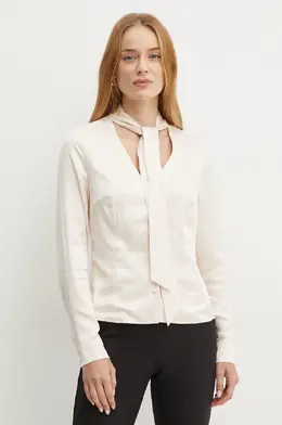 Marciano Guess: Бежевая рубашка 