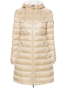Moncler: Пуховик с капюшоном 