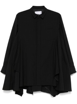 Sacai: Платье-рубашка 