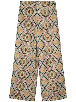 Etro: Брюки с принтом 