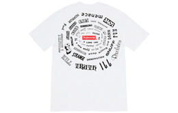 Supreme: Футболка с принтом 