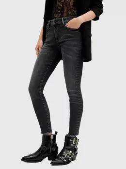 Allsaints: Хлопковые джинсы 