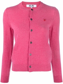 Comme Des Garçons Play: Розовый кардиган 