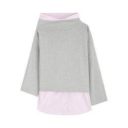 Dries Van Noten: Меланжевый топ 