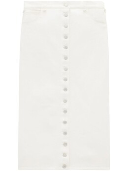 Courreges: Джинсовая юбка 