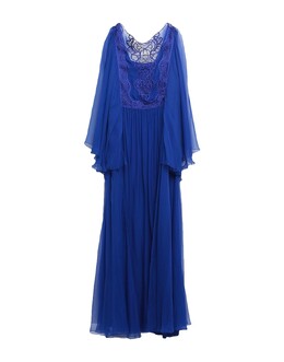 Alberta Ferretti: Синее платье 