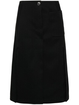 Lanvin: Юбка миди 
