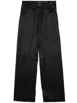 Balenciaga: Атласные брюки 
