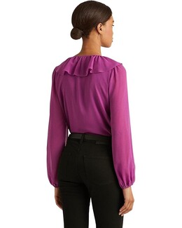 Ralph Lauren: Фиолетовая блуза 