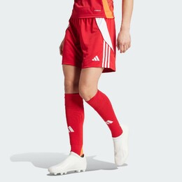 Adidas: Красные шорты  Tiro
