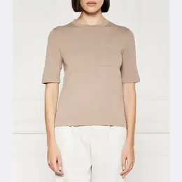 MaxMara: Жёлтая блуза 