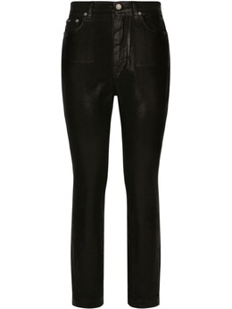 Dolce & Gabbana: Чёрные джинсы 