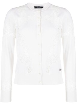 Dolce & Gabbana: Кружевное кардиган 