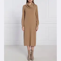 LIU JO: Коричневое платье 