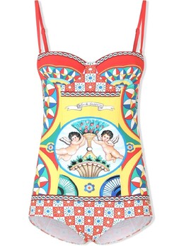 Dolce & Gabbana: Купальник  Carretto