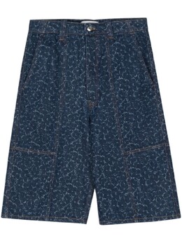 Maison Kitsuné: Джинсовые шорты 