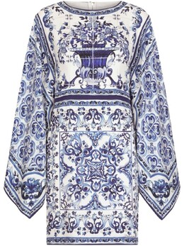 Dolce & Gabbana: Короткое платье  Majolica