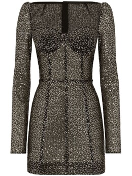 Dolce & Gabbana: Короткое платье 