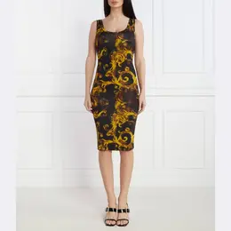 Versace: Чёрное платье 