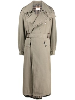 Maison Margiela: Зелёный плащ 
