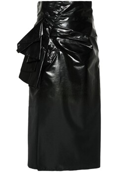 Maison Margiela: Юбка миди 