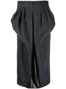 Maison Margiela: Юбка миди 