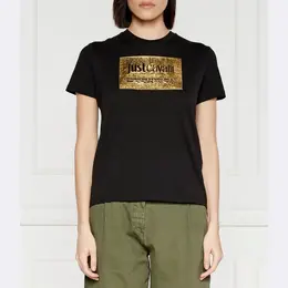 Just Cavalli: Чёрная футболка 