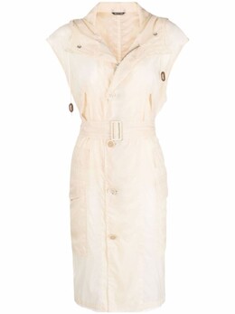 Maison Margiela: Плащ с капюшоном 