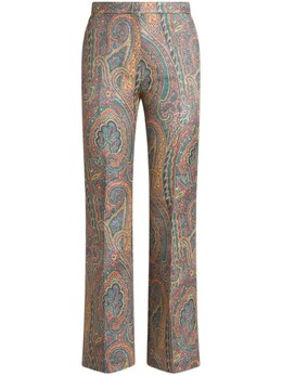 Etro: Брюки с принтом 