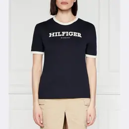 Tommy Hilfiger: Синяя футболка 
