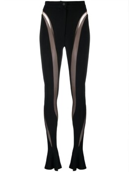MUGLER: Прозрачные легинсы 